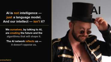 AI is nothing but a language model. So is your mind.